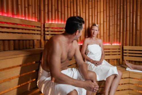 Bambusová sauna
